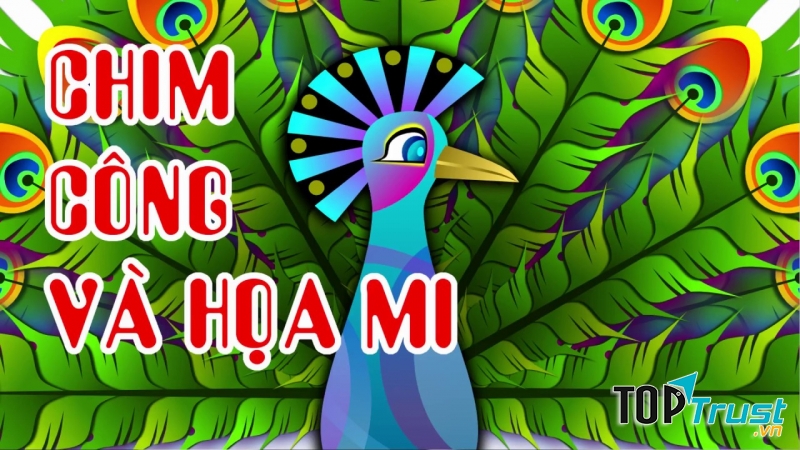 Chim công và họa mi
