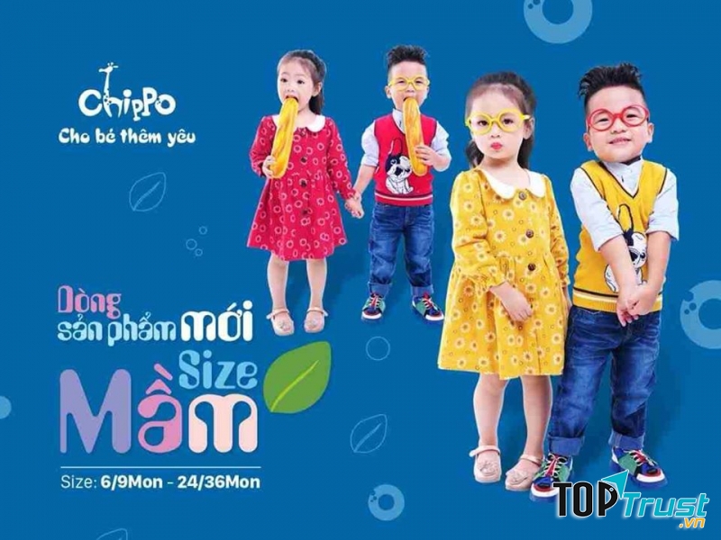 Trang phục tại Chippo luôn năng động, nhiều màu sắc