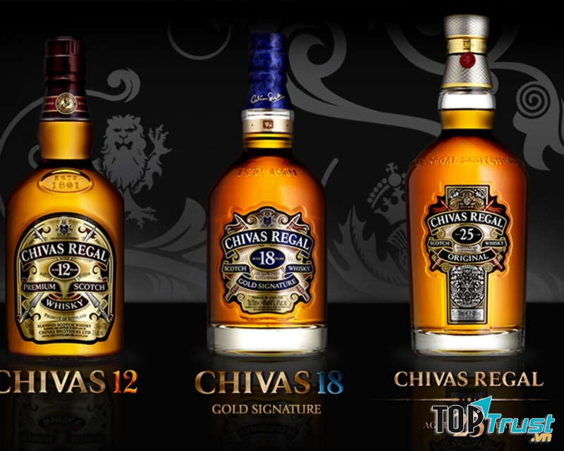 Một số sản phẩm của Chivas (Nguồn: Sưu tầm)