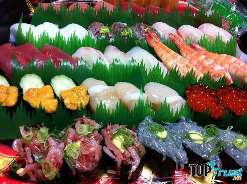 Chợ cá Tsukiji, Tokyo,Nhật bản