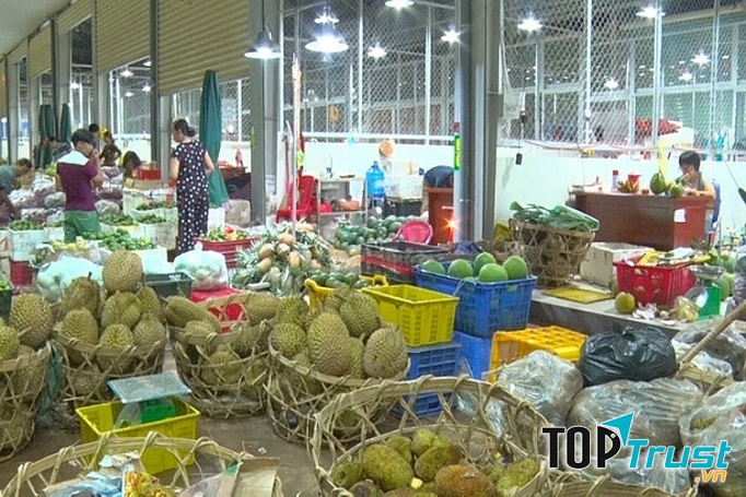 Chợ đầu mối Nông sản thực phẩm Dầu Giây