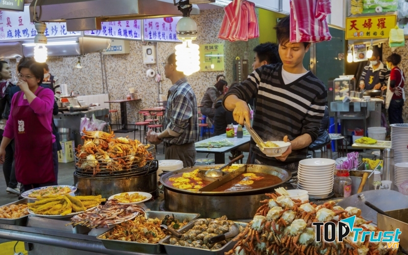 Chợ đêm Miếu Khẩu - thành phố Cơ Long, Đài Loan