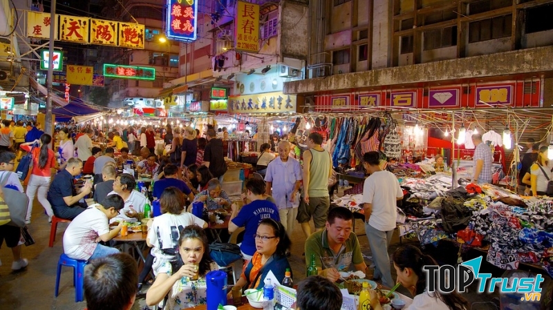 Chợ đêm phố Temple, Hong Kong