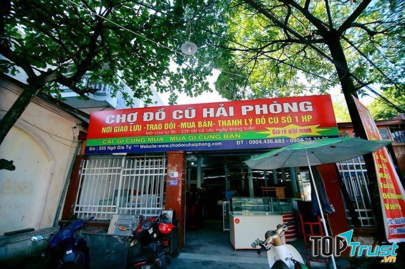 Chợ đồ cũ Hải Phòng - 555 Ngô Gia Tự