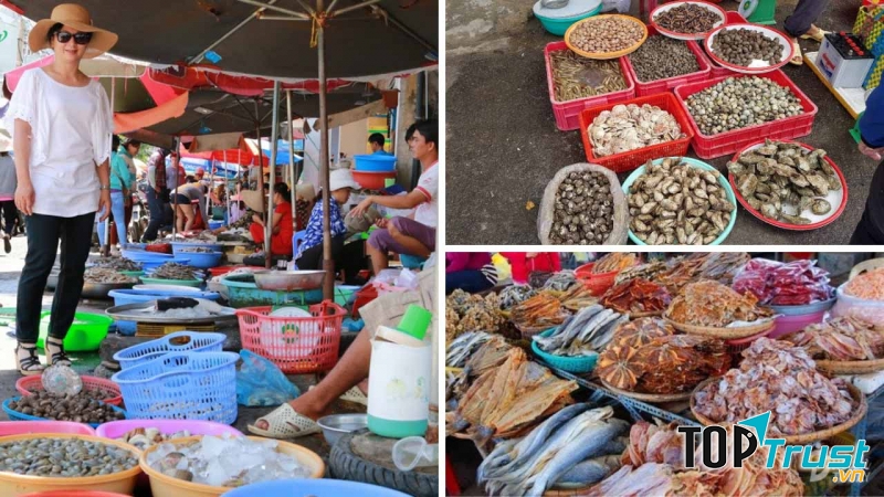 Chợ hải sản Phú Lộc