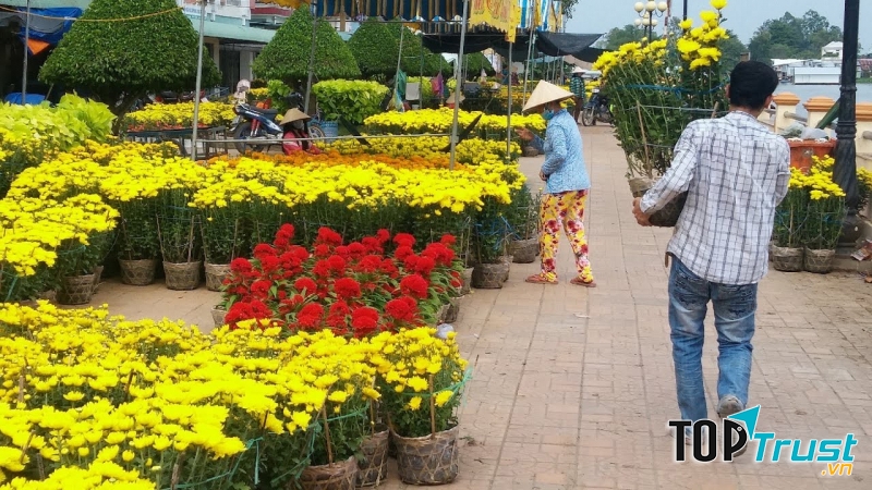 Chợ hoa Ninh Kiều