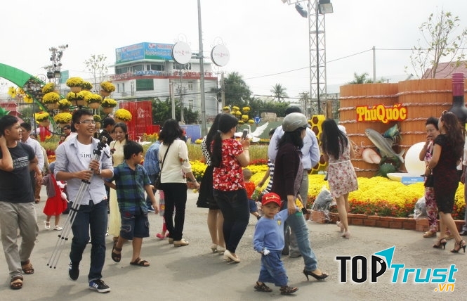 Chợ hoa Rạch Giá