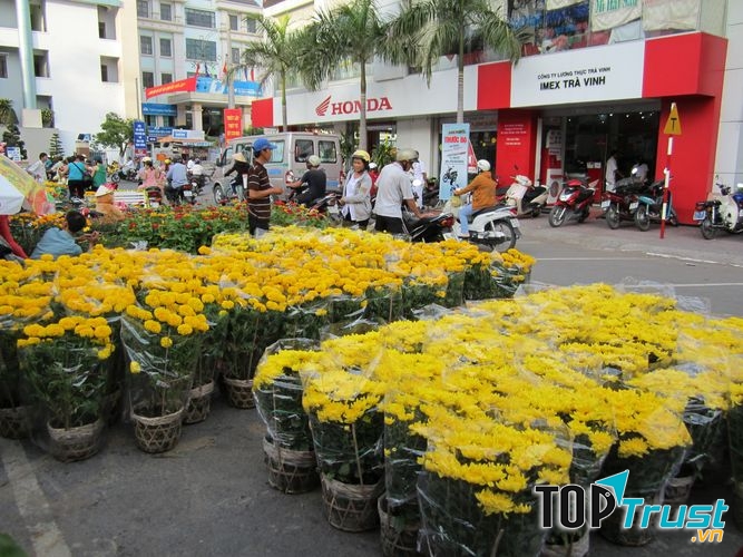 Chợ hoa Trà Vinh