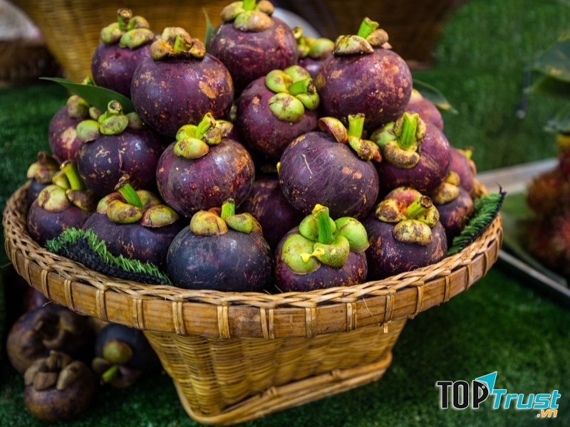 Ở đây còn có các loại hoa quả tươi ngon