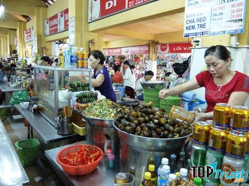Sản phẩm bán tại chợ Mới