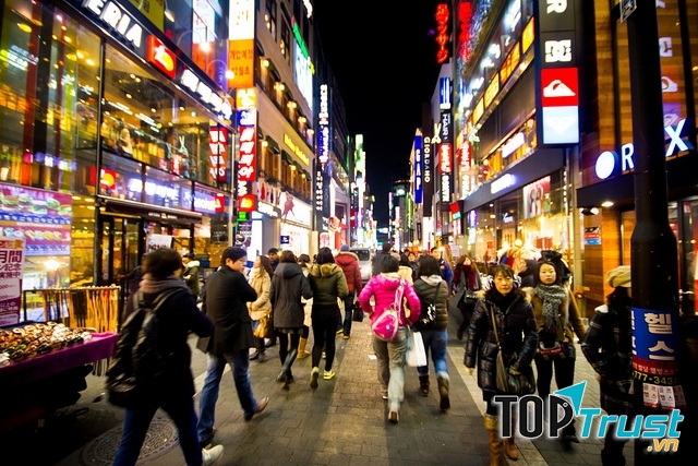Giá cả ở Myeongdong cao hơn so với những nơi khác