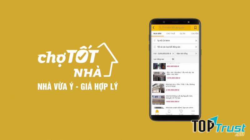 Chợ Tốt là một trong những cái tên đình đám trong các website rao vặt đang nắm giữ thị phần lớn nhất tại Việt Nam.