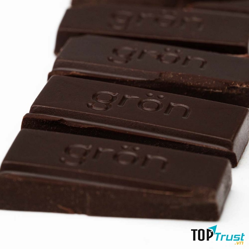 Chocolate đen có hàm lượng calo cao cho quá trình tăng cân