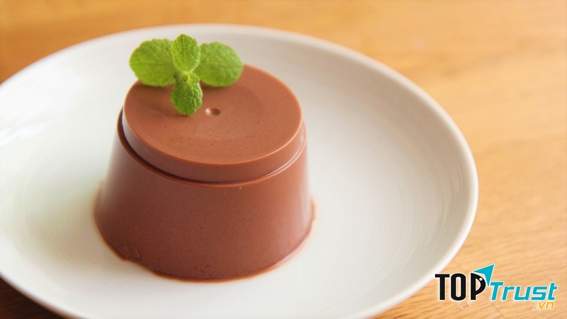 Chocolate được kết hợp với sữa ngọt và thơm