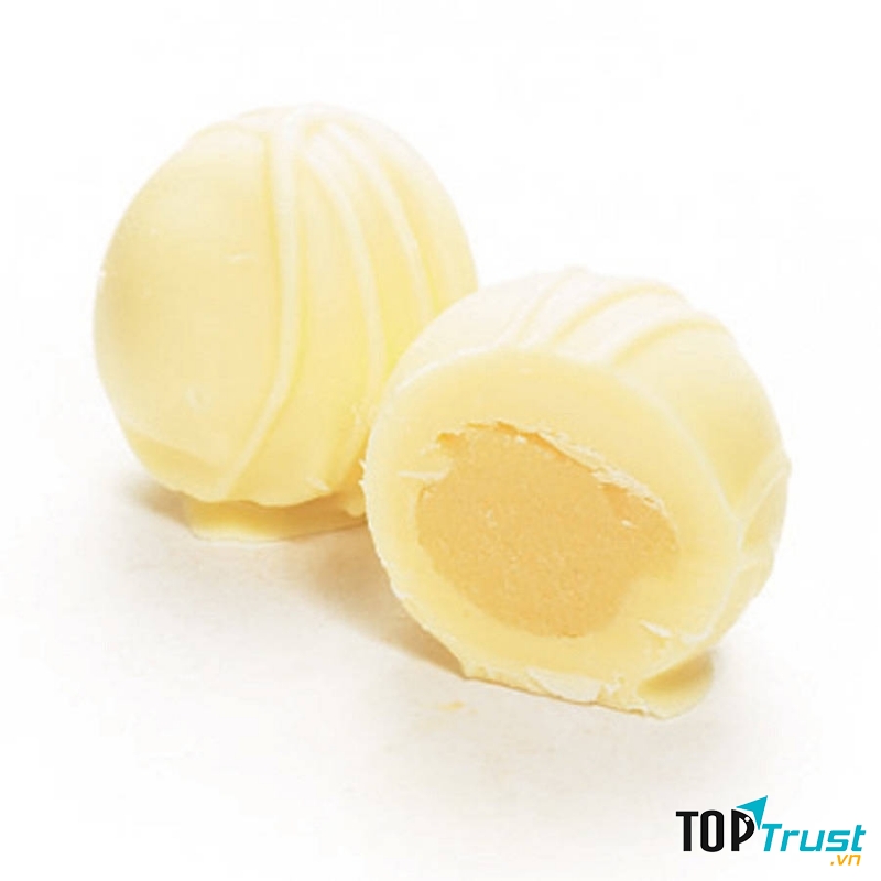 Chocolate trắng với siro tạo nên sự kết hợp hoàn hảo