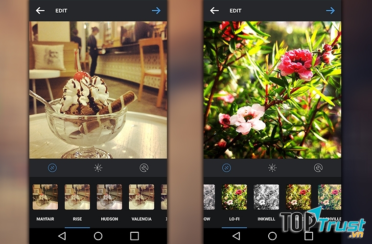 Biết tạo hiệu ứng để ảnh thêm bắt mắt