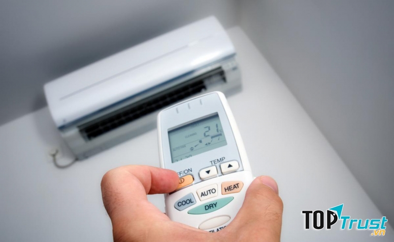 Các mẹ nên chọn chế độ quay nhẹ nhàng cho điều hòa. (Nguồn internet)