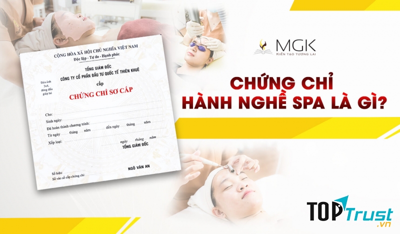 Chứng chỉ hành nghề spa