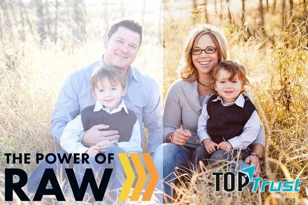 Khoảng màu đa dạng trong ảnh RAW