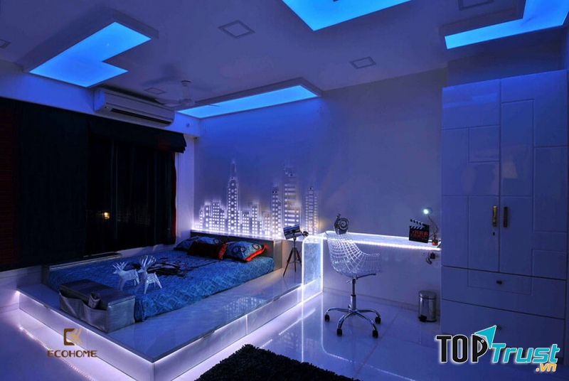 Chọn màu đèn ngủ sai