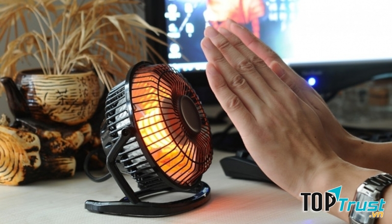 Dùng đèn sưởi cho căn phòng của bạn