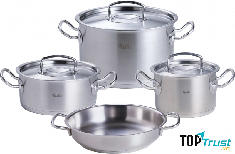 Nồi nhôm, inox với đáy mỏng vừa sẽ dễ hấp thụ nhiệt và tiết kiệm gas khi nấu