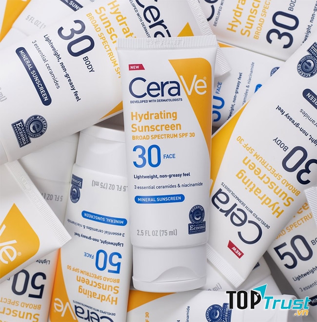Chống Nắng CeraVe Hydrating Sunscreen Face