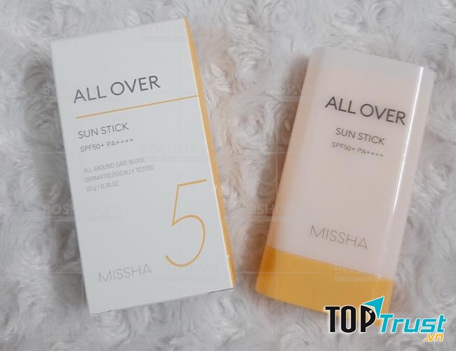 Chống nắng dạng thỏi Missha All Over Sun Stick