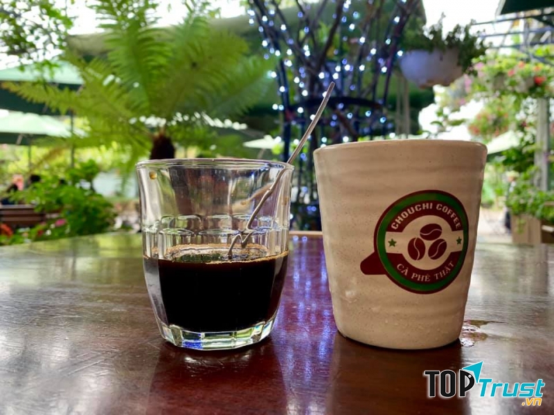 Cafe nguyên chất tại Chouchi Coffee