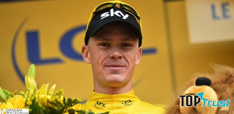 Christopher Froome 3 lần chiến thắng tại giải Tour de France
