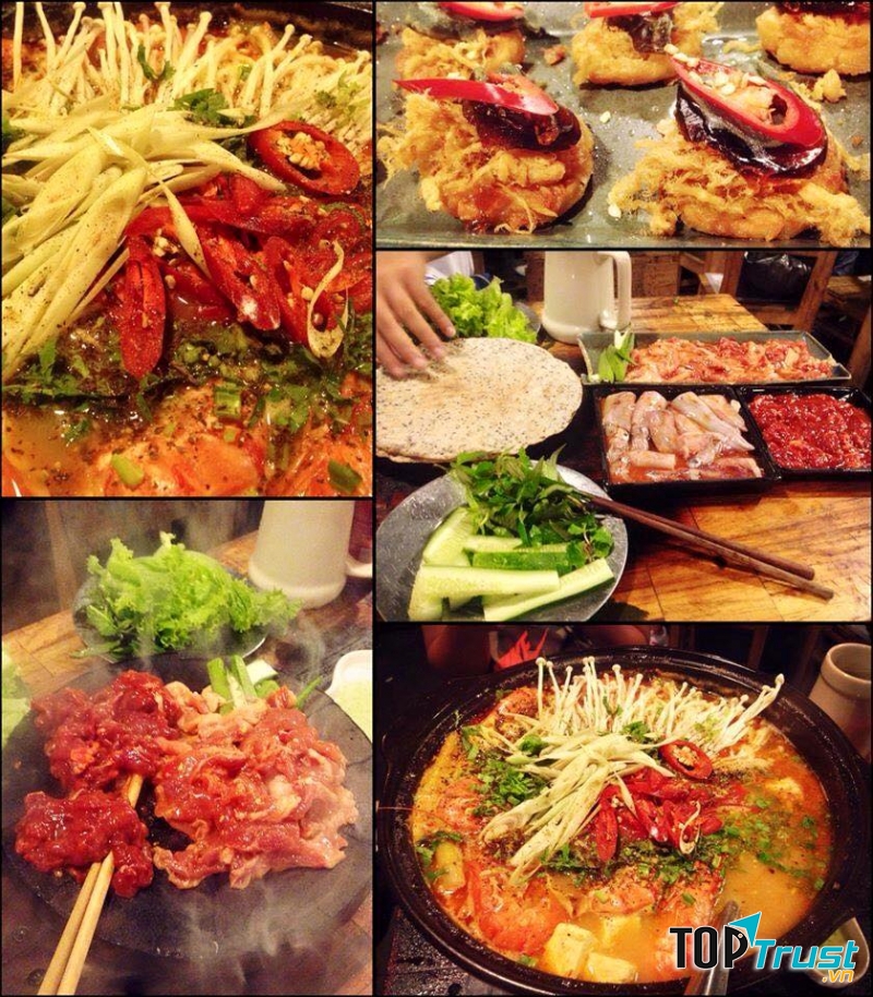 Cái tên tiếp theo trong danh sách quán thịt nướng này chắc hẳn sẽ khiến bạn tò mò đó nha! Đó chính là Chu Quán nằm trên con phố Phạm Ngũ Lão