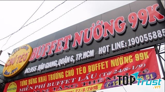 Chú Tèo Buffet – Hậu Giang
