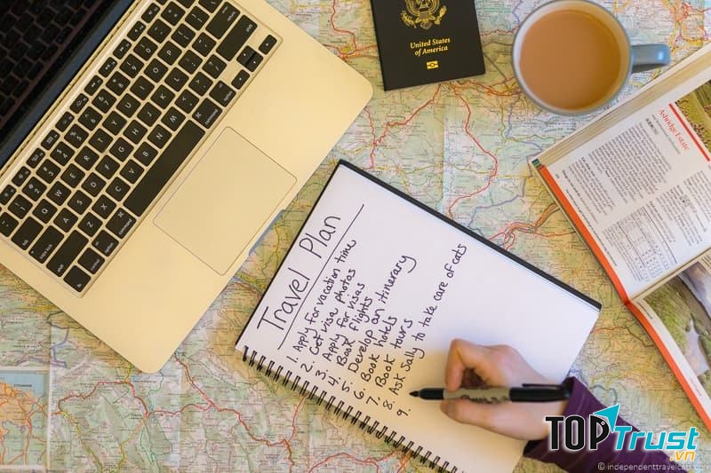 Chú ý lịch trình của ngày cuối chuyến đi