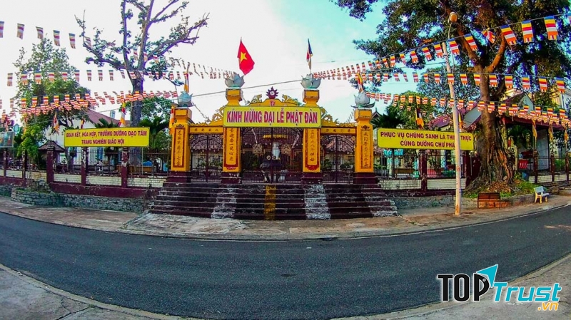 Chùa Bác Ái uy nghi trang nghiêm