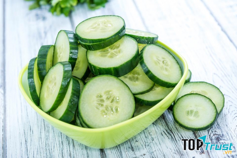 Chữa đau răng bằng Dưa chuột