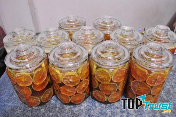 Mật ong chanh đào đã quá nổi tiếng với công dụng trị ho