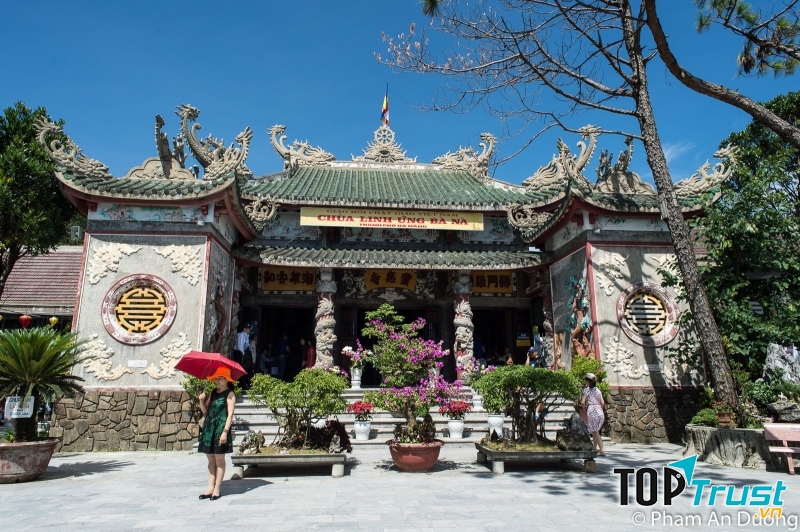 Một góc chùa Linh Ứng Bà Nà-Đà Nẵng