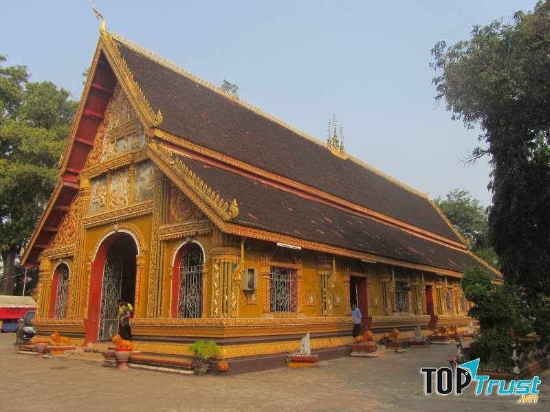 Chùa Si Muang - ngôi chùa linh thiêng và là linh hồn của thủ đô Viêng Chăn