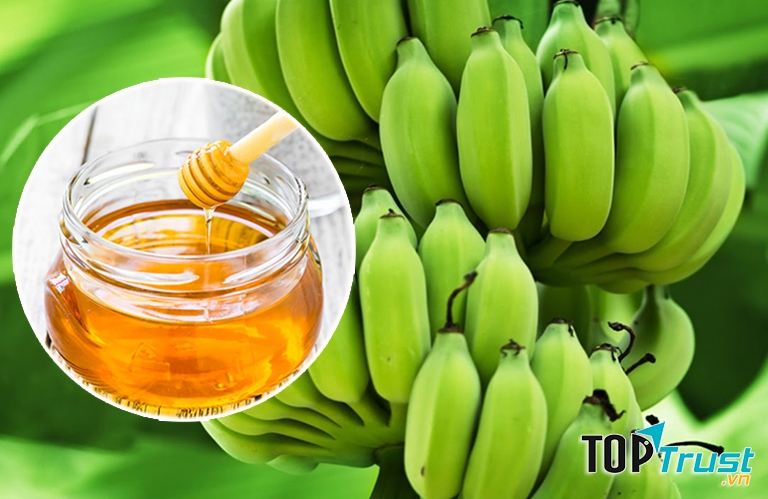 Phương pháp chữa trào ngược dạ dày bằng chuối xanh và mật ong