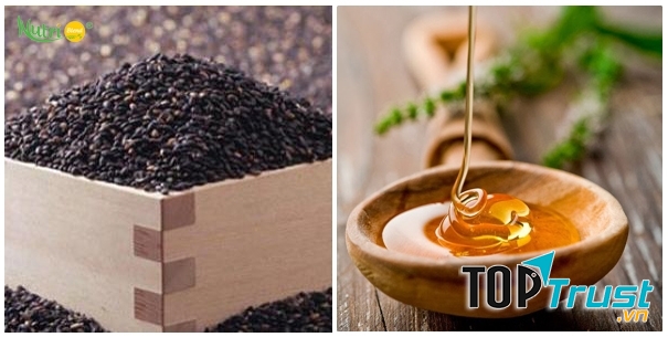 Chữa bệnh viêm đại tràng bằng mè đen với mật ong rất hiệu quả