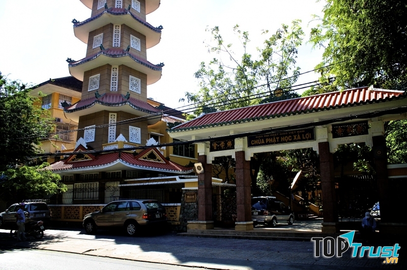 Một góc Chùa Xá Lợi, Quận 3, TP.Hồ Chí Minh