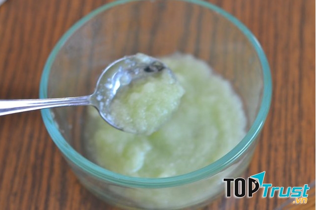 Chữa zona bằng nước nha đam xay cùng đậu xanh