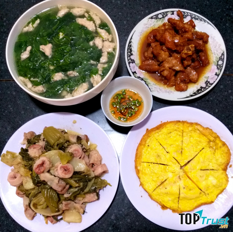 Chuẩn bị một bữa cơm