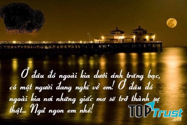 Lời chúc ngủ ngon ý nghĩa dành cho một nửa yêu thương