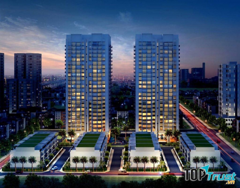 Chung cư Five Star Garden là nơi cuộc sống giao hòa cùng thiên nhiên