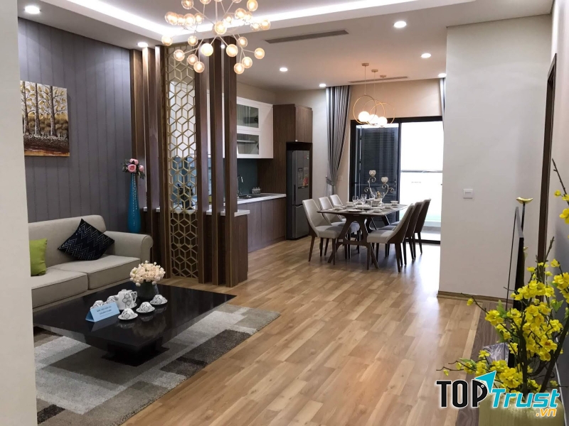 Nội thất chung cư Golden Park Tower