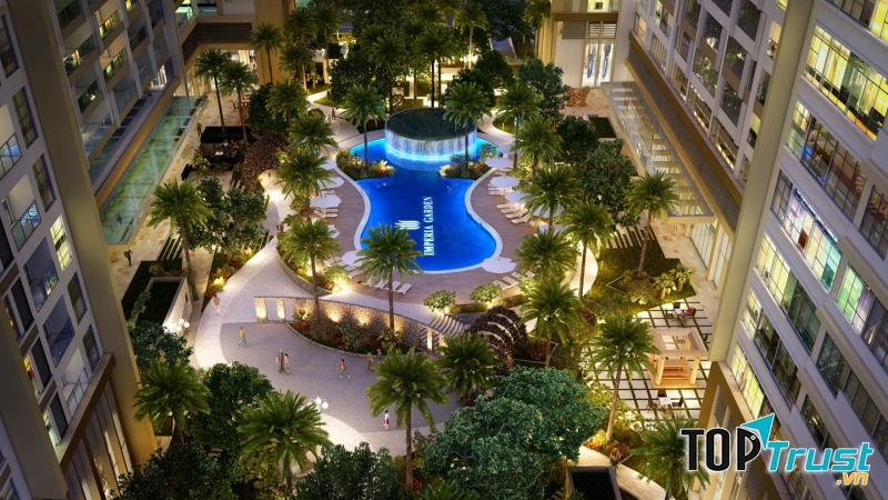 View nhìn từ trên cao.