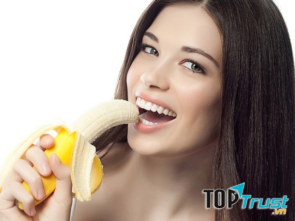 Ăn chuối tốt cho sức khỏe.