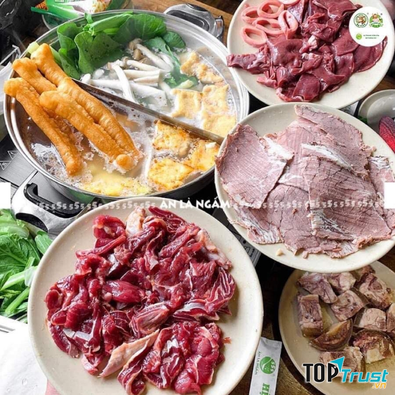 Chuỗi Bò Nhúng Dấm 555
