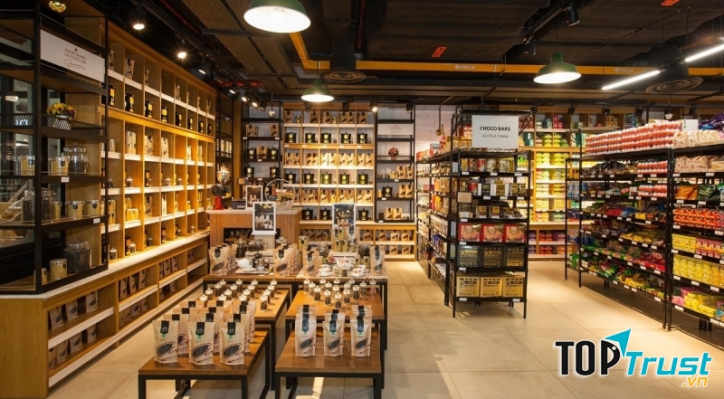 Một góc của cửa hàng thực phẩm Annam Gourmet Market